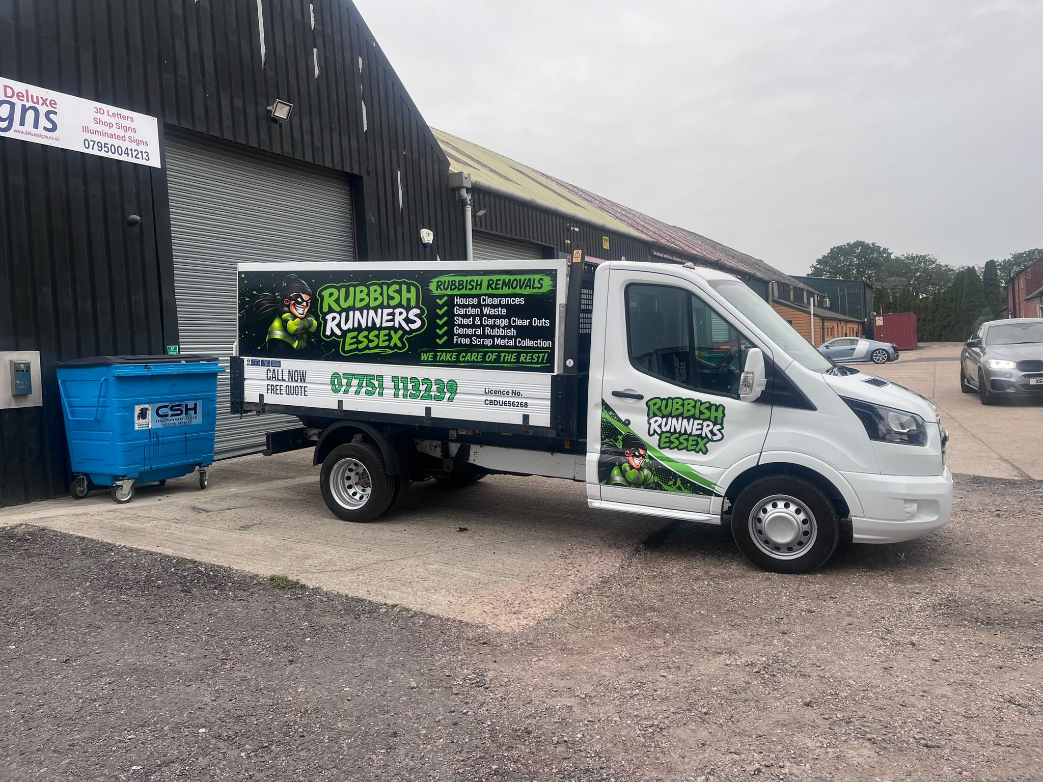 Rubbish Runners, ready for the road